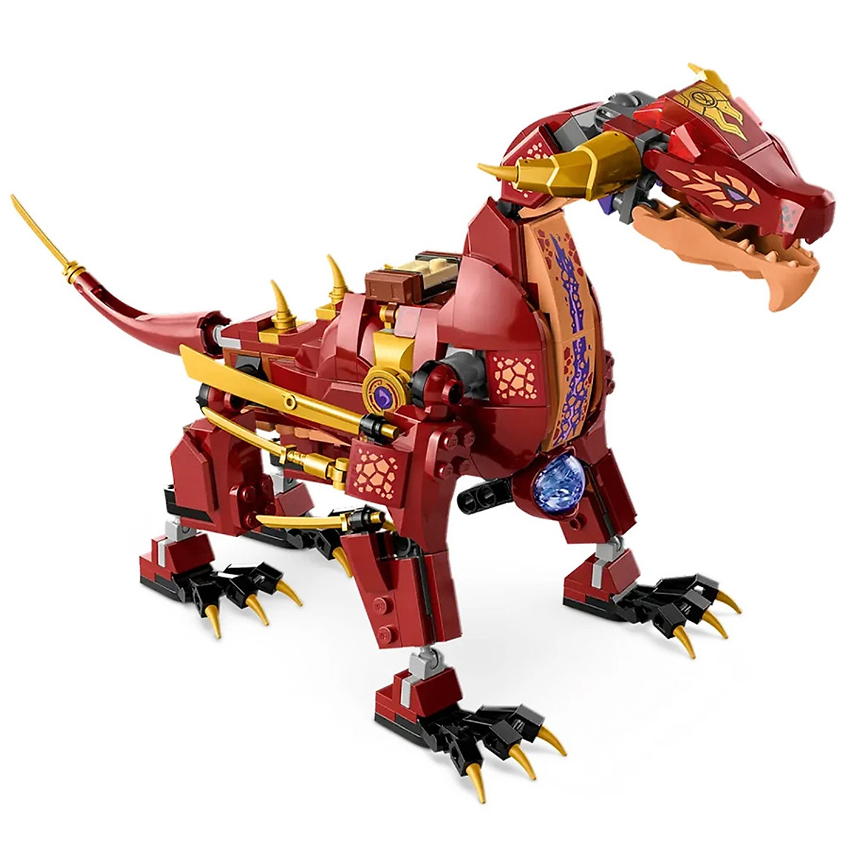 Đồ Chơi Lắp Ráp Rồng Thần Dung Nham Heatwave - Heatwave Transforming Lava Dragon - Lego Ninjago 71793 (479 Mảnh Ghép)