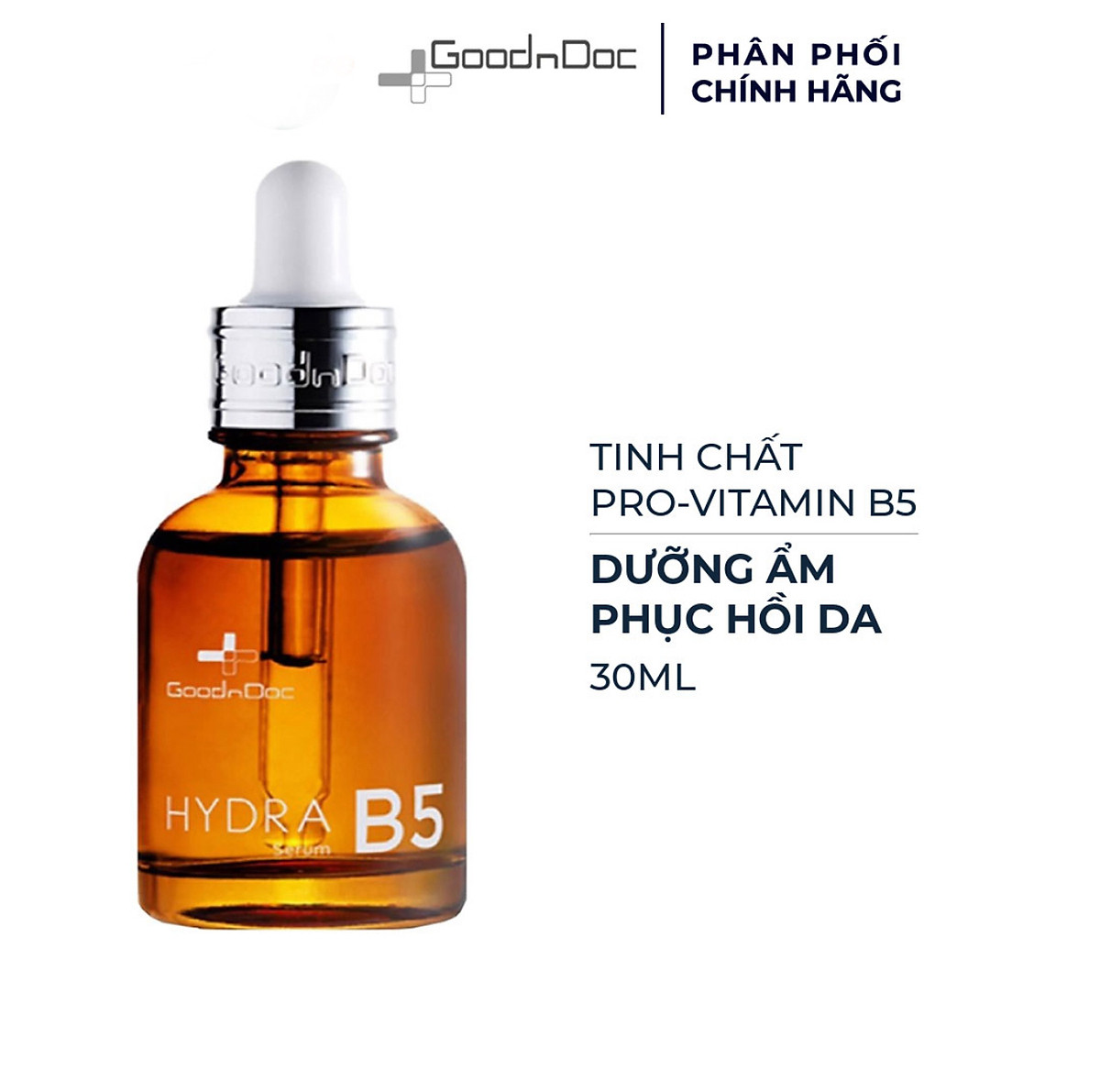 Serum Dưỡng Ẩm Phục Hồi Da GoodnDoc Hydra B5 30ml