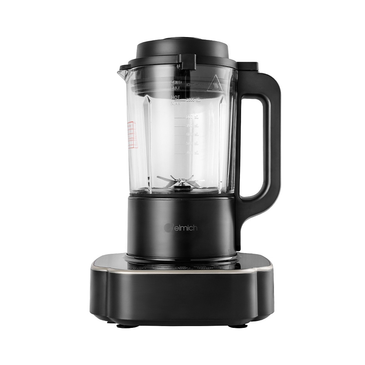 Máy làm sữa hạt Elmich CBE 3904 OL, công suất 800W, 7 chế độ nấu được thiết lập sẵn, lưỡi dao 3 tầng 8 cánh giúp xay nhuyễn - Hàng chính hãng