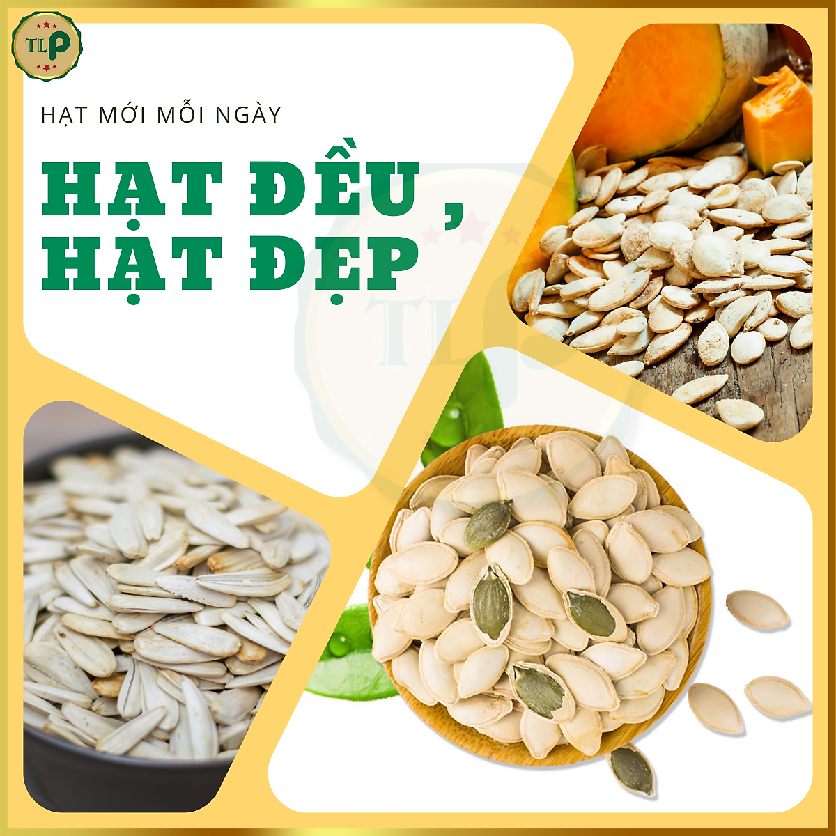 HẠT BÍ TRẮNG TÂN LỘC PHÁT BỊCH 250G