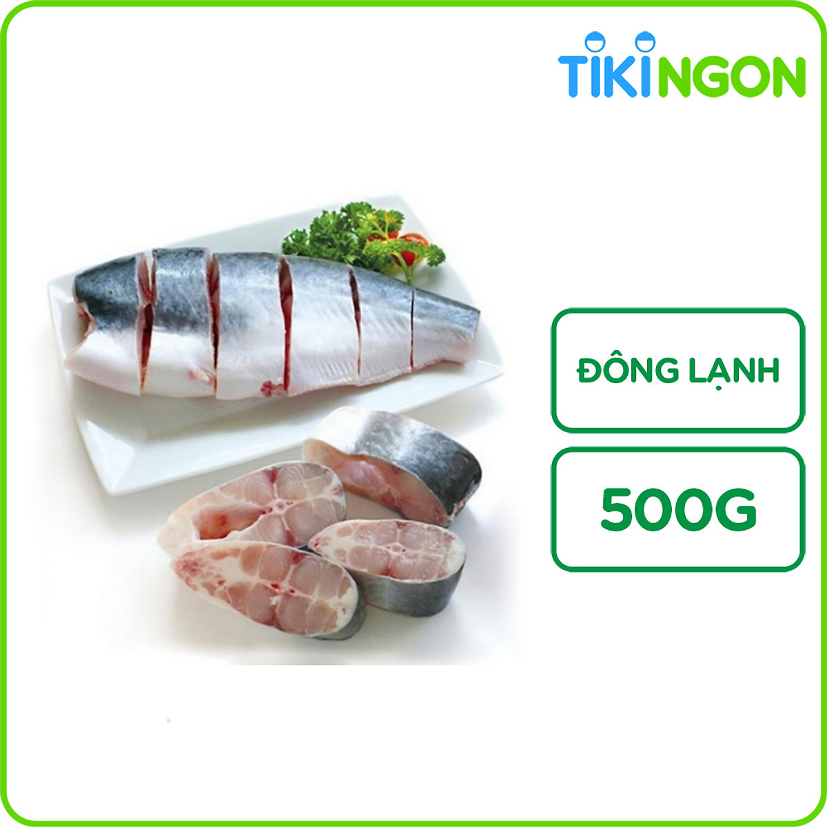 Cá Basa Cắt Khúc Đông Lạnh 500g