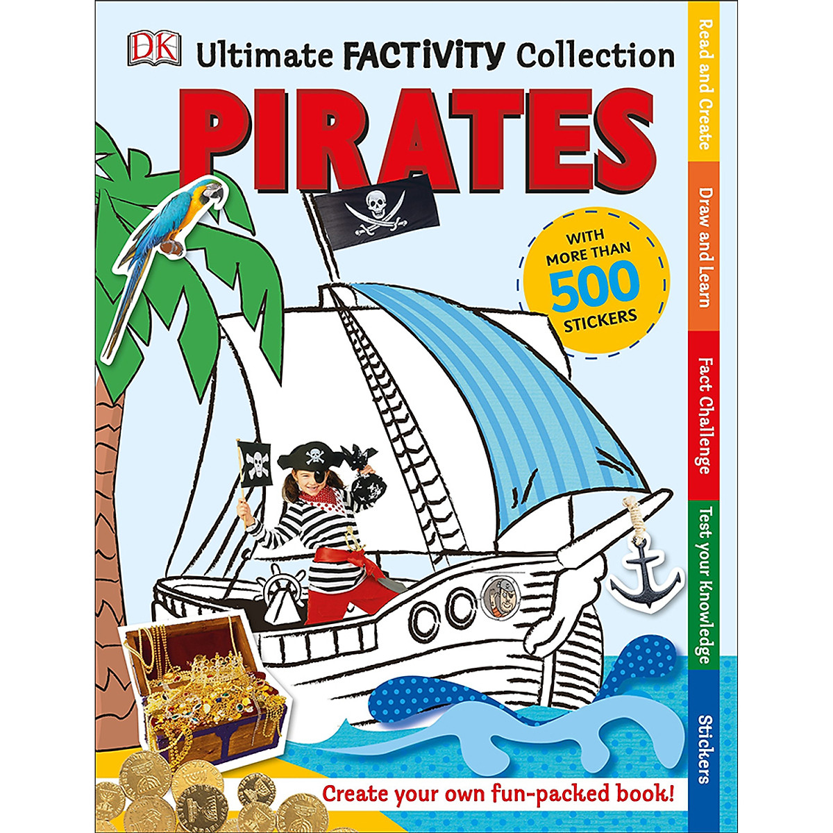 [Hàng thanh lý miễn đổi trả] Ultimate Factivity Collection Pirates: Create Your Own Fun Packed Book