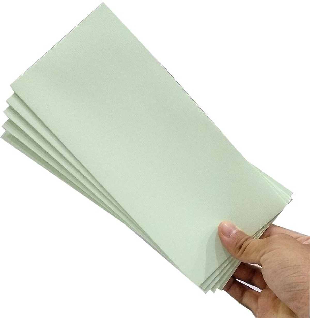 Bao Thư Trắng Toppoint Giấy Thơm Có Keo 10.8 x 23.5 cm - Xanh (20 Cái/Lốc)