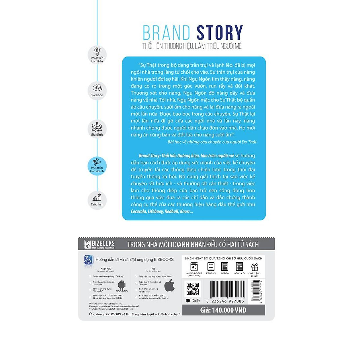 Sách - Brand Story - Thổi Hồn Thương Hiệu, Làm Triệu Người Mê