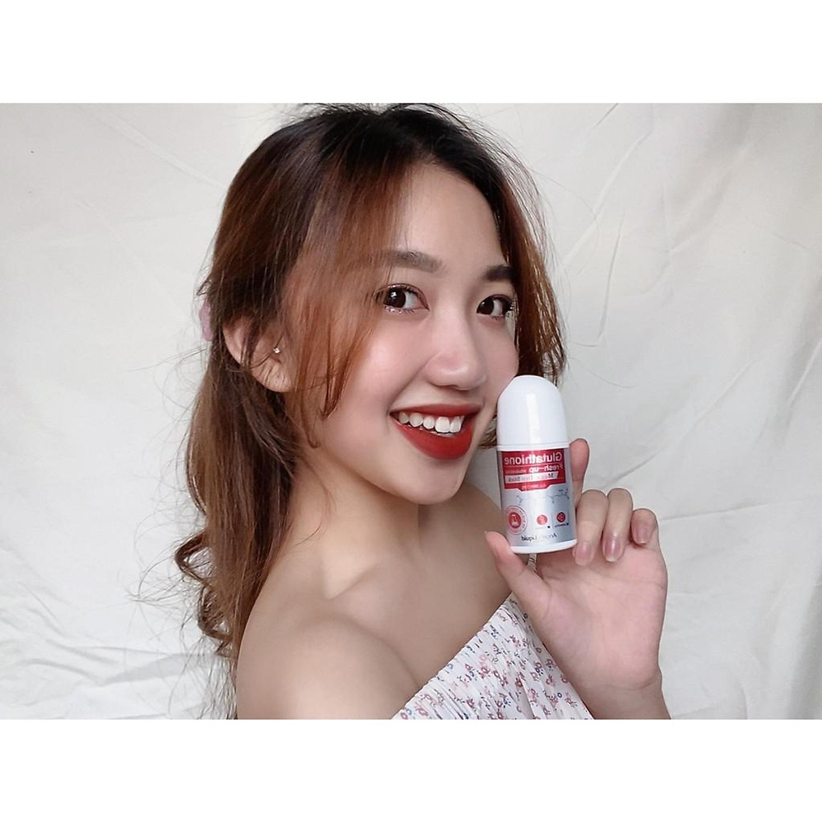 Lăn Nách Mờ Thâm, Dưỡng Trắng Da Angel's Liquid Glutathione Plus Niacinamide Fresh Deodorant 60ml