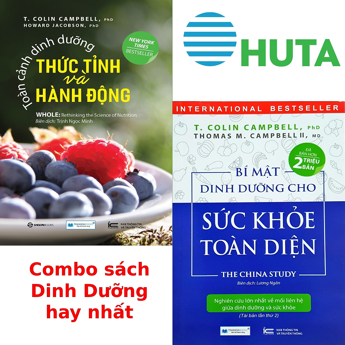 Combo: Sách dinh dưỡng hay nhất cho mọi gia đình