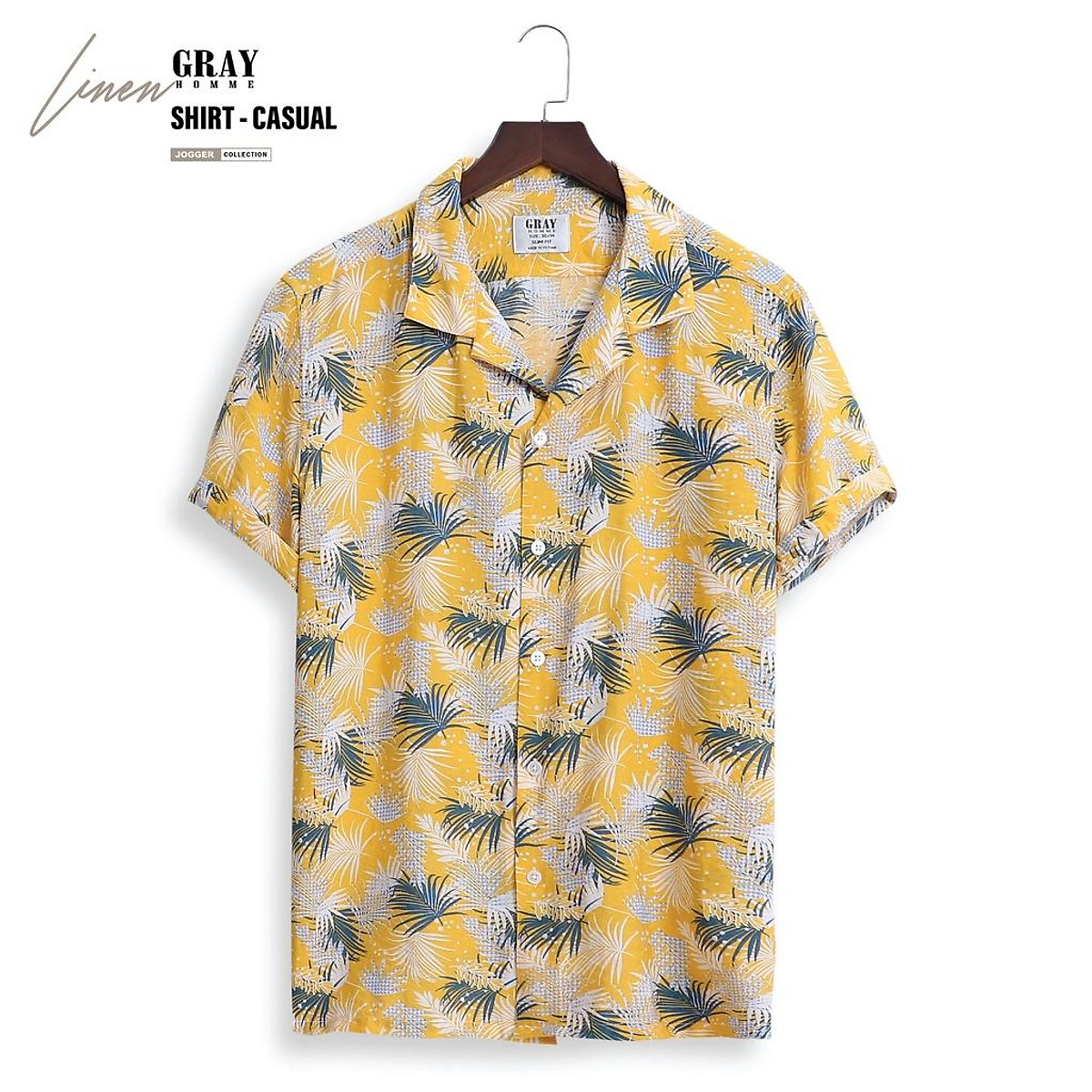 Áo Sơ Mi Hawaii Đi Biển AW005  ÁO SƠ MI HAWAII