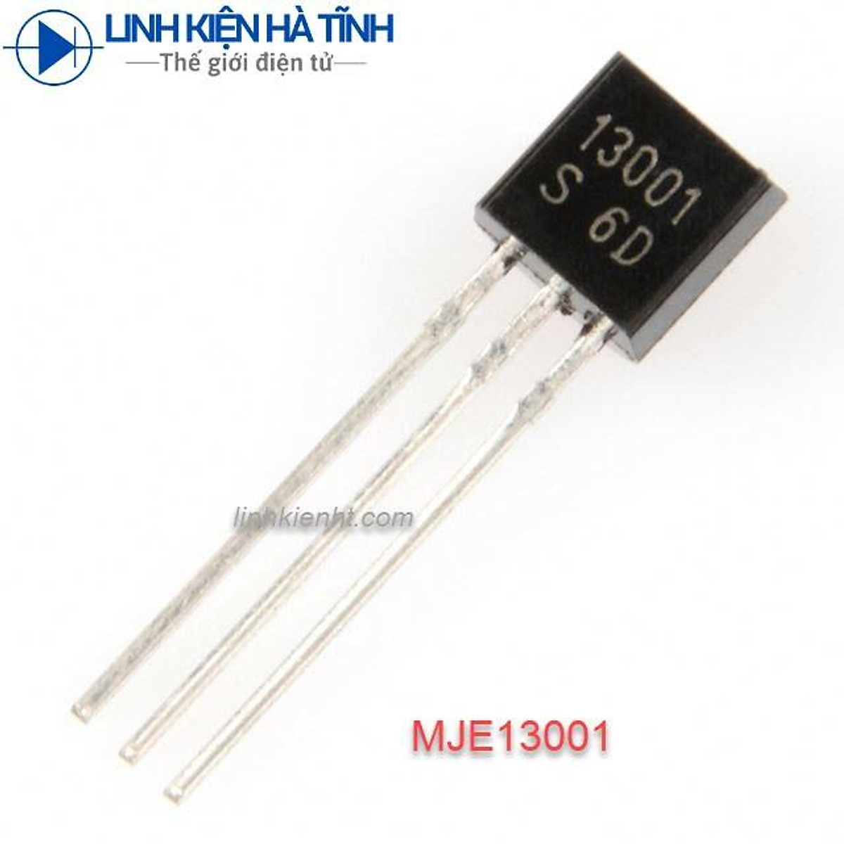 Transistor 13001, MJE13001 NPN 400V/0.2A TO92 | Tiki
