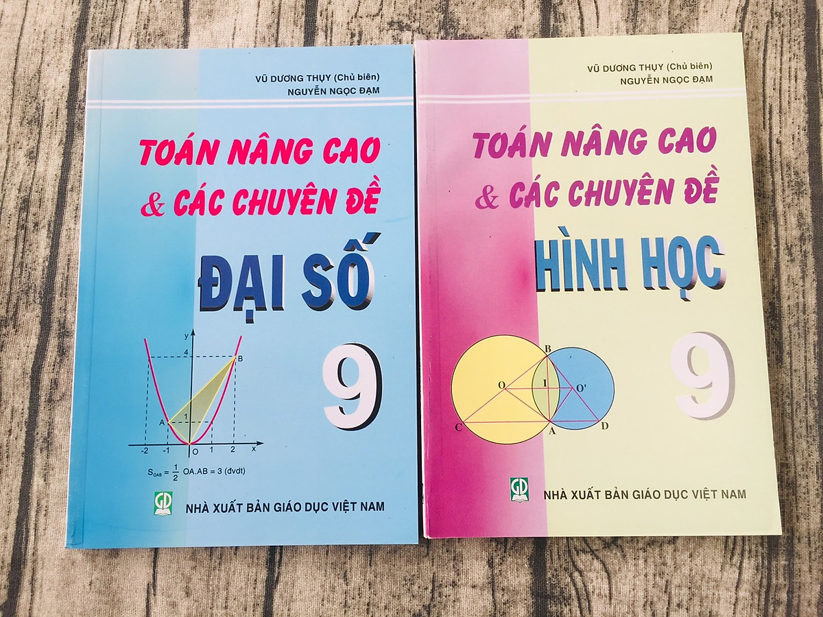 Combo Toán nâng cao & các chuyên đề Đại số + Hình học lớp 9