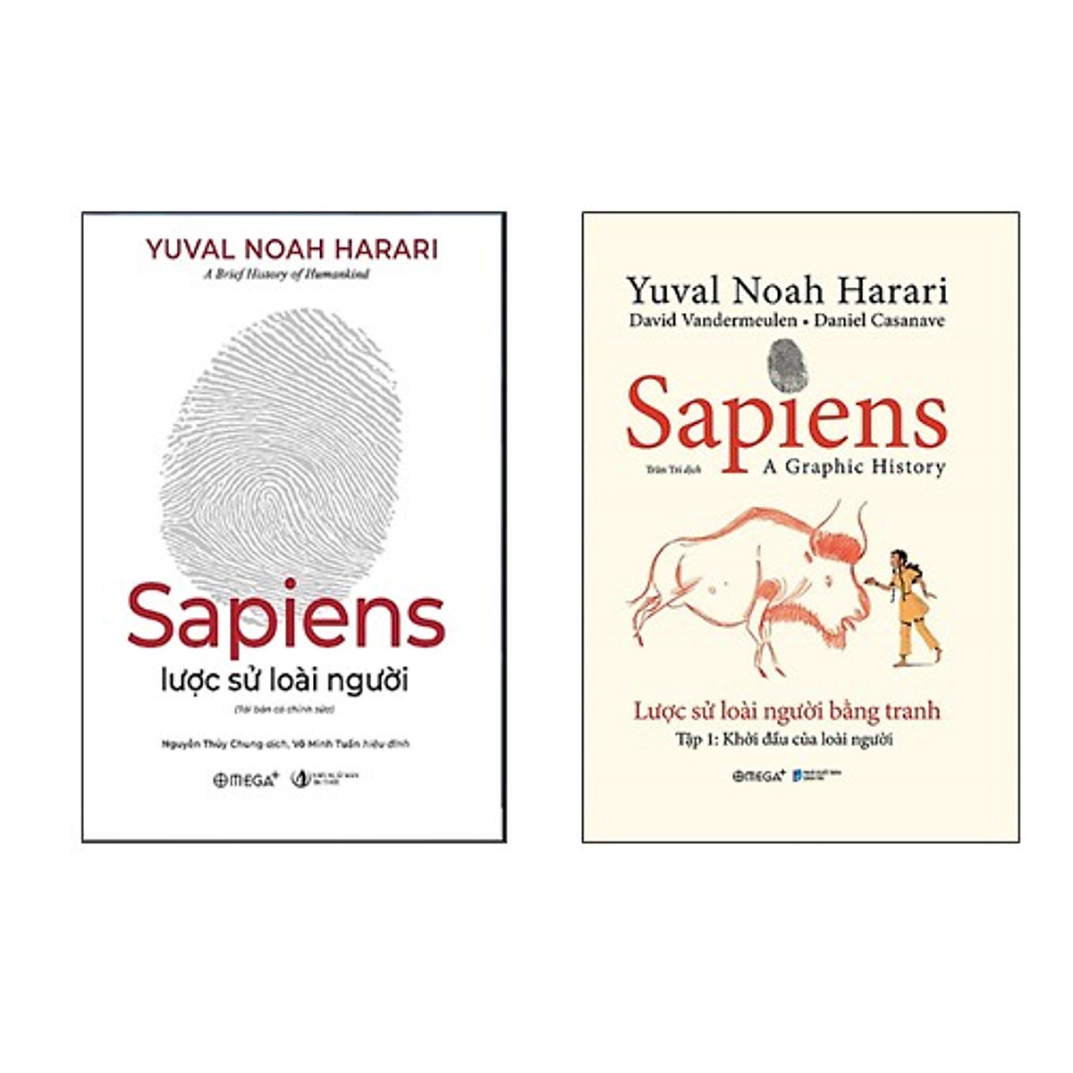 Combo Sapiens: Lược Sử Loài Người + Sapiens - Lược Sử Loài Người Bằng Tranh - Tập 1: Khởi Đầu Của Loài Người