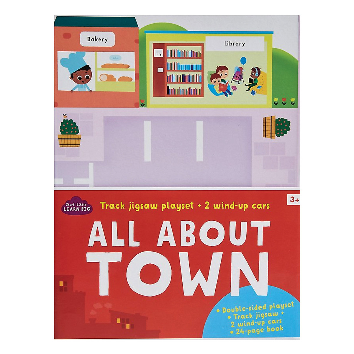 Start Little Learn Big - All About Town Track Jigsaw