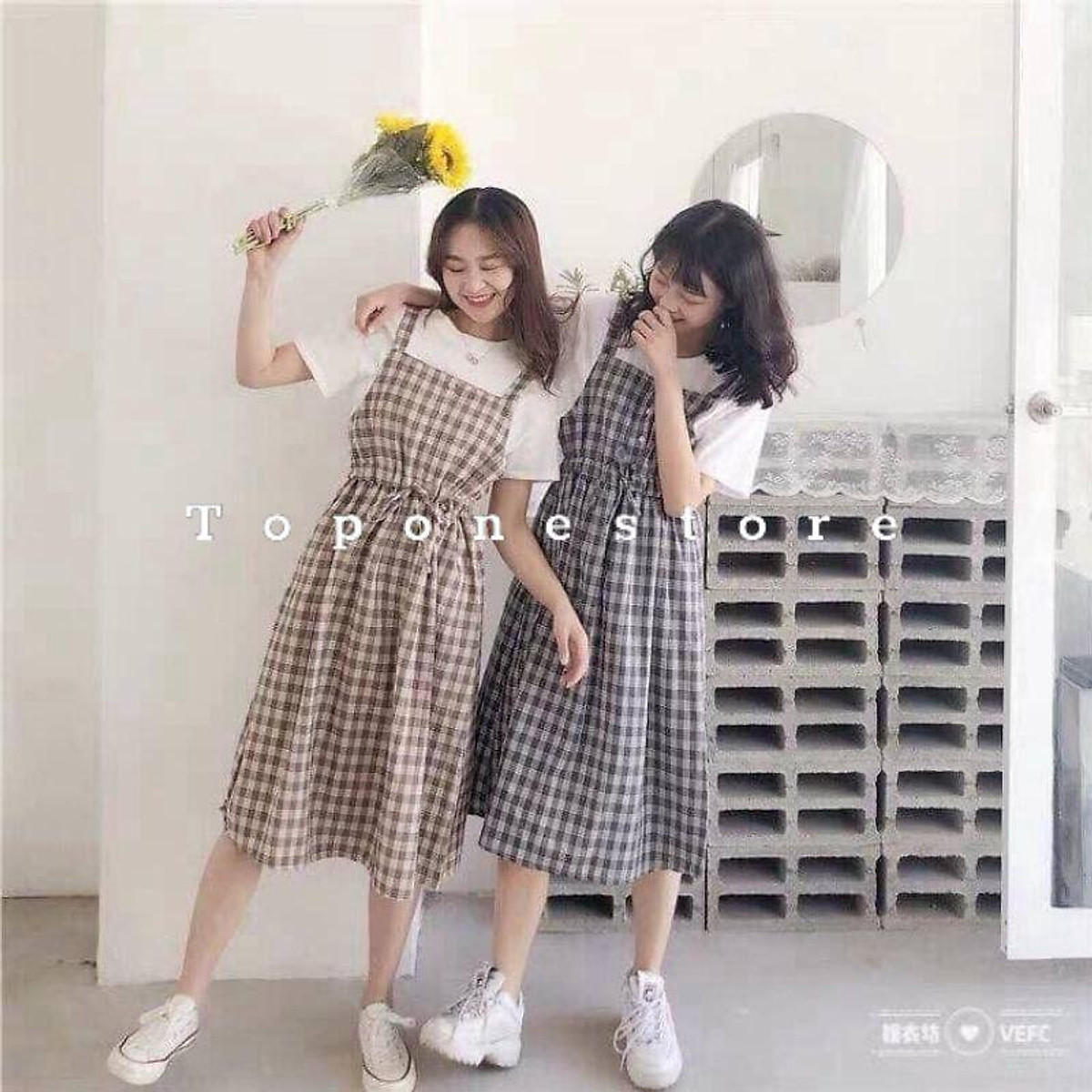 Cập nhật hơn 52 về váy 2 dây caro  Du học Akina
