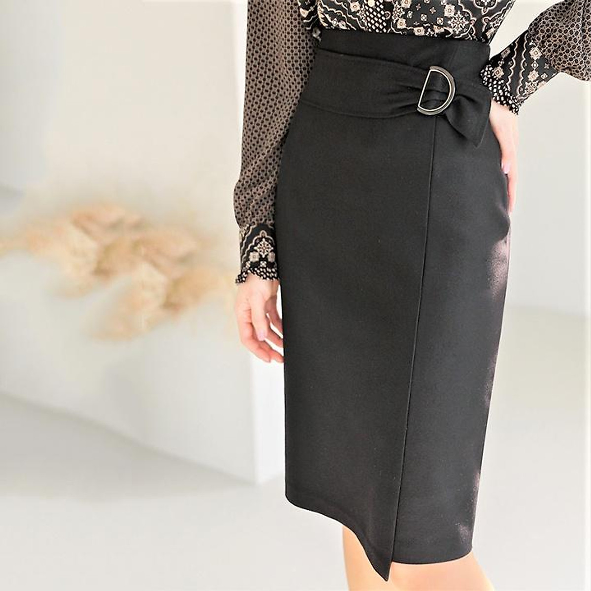 Chân váy bút chì công sở dáng dài phong cách Hàn Quốc thời trang sành điệu Chân Váy Bút Chì Công Sở Dáng Dài Phong Cách Hàn Quốc Thời Trang Sành Điệu