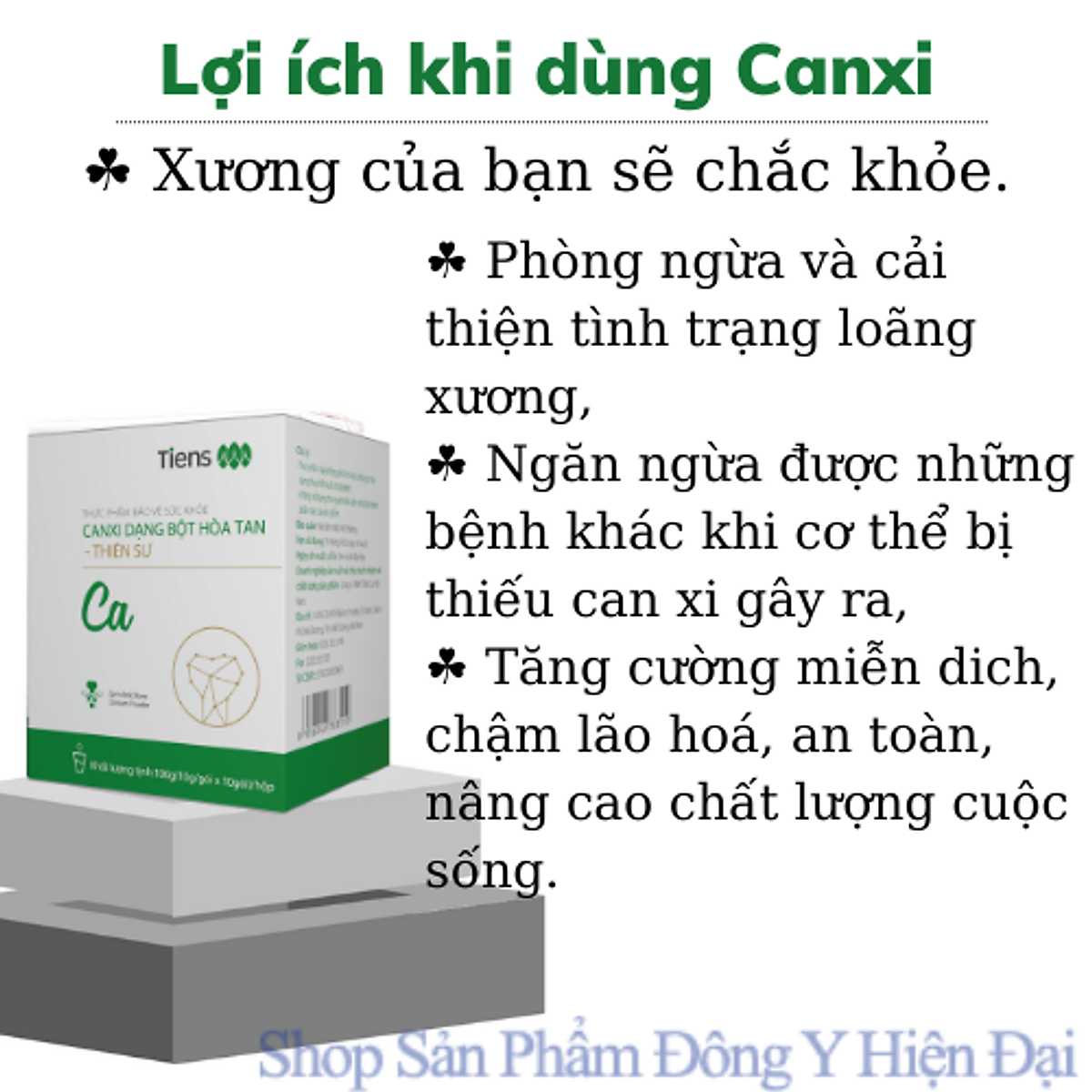 Canxi Thiên Sư: Tác dụng và lợi ích cho sức khỏe