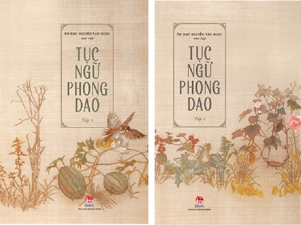 Sách - Tục Ngữ Phong Dao (combo 2 Tập) 