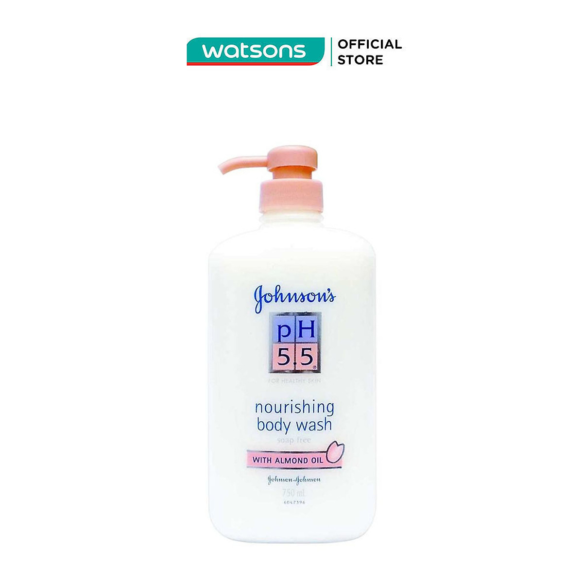 Sữa Tắm Johnson's PH 5.5 Hạnh Nhân 750ml
