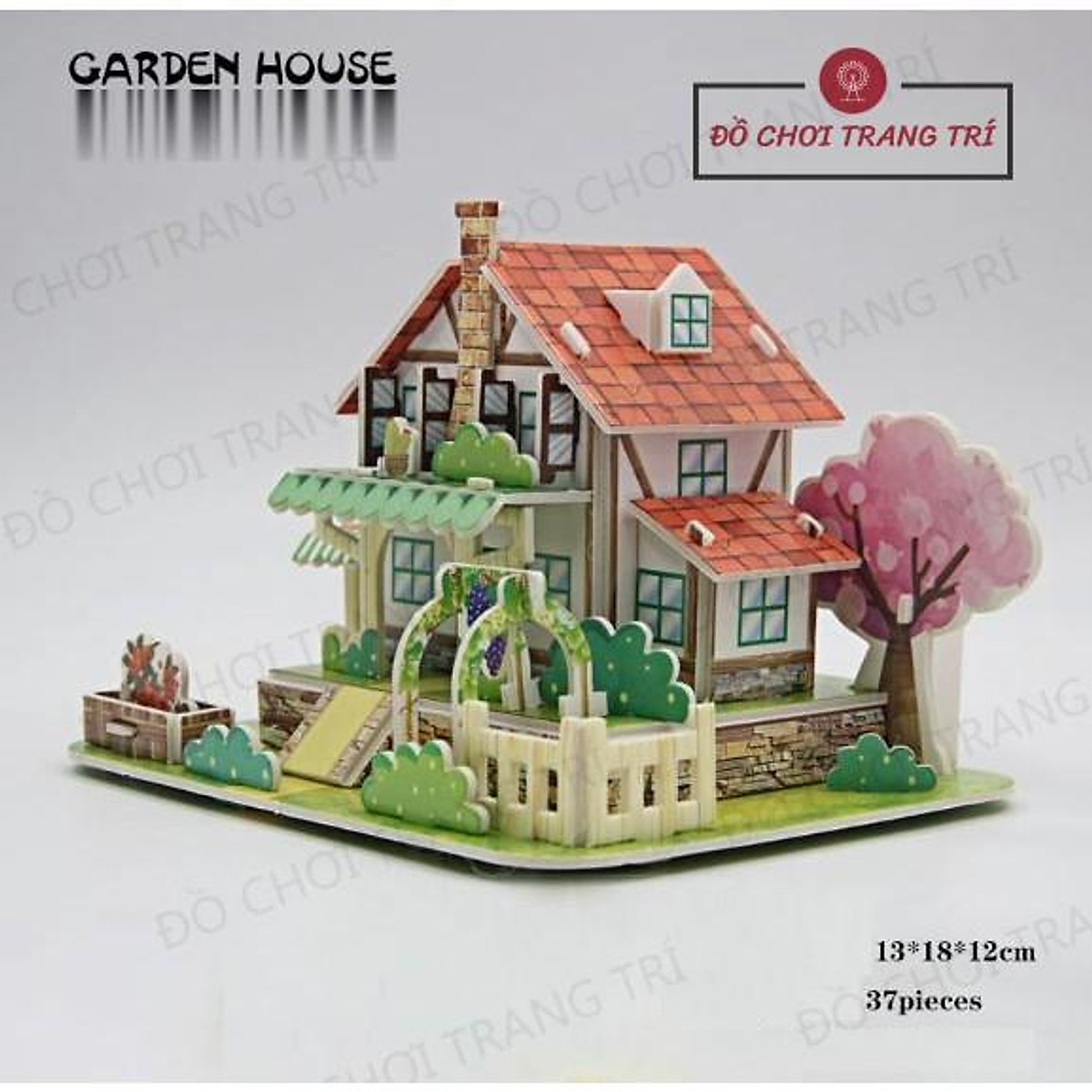 Bán Mô hình xếp hình 3D bằng giấy Căn phòng của những nàng công chúa mẫu  1  Báo Giá Rẻ 33500