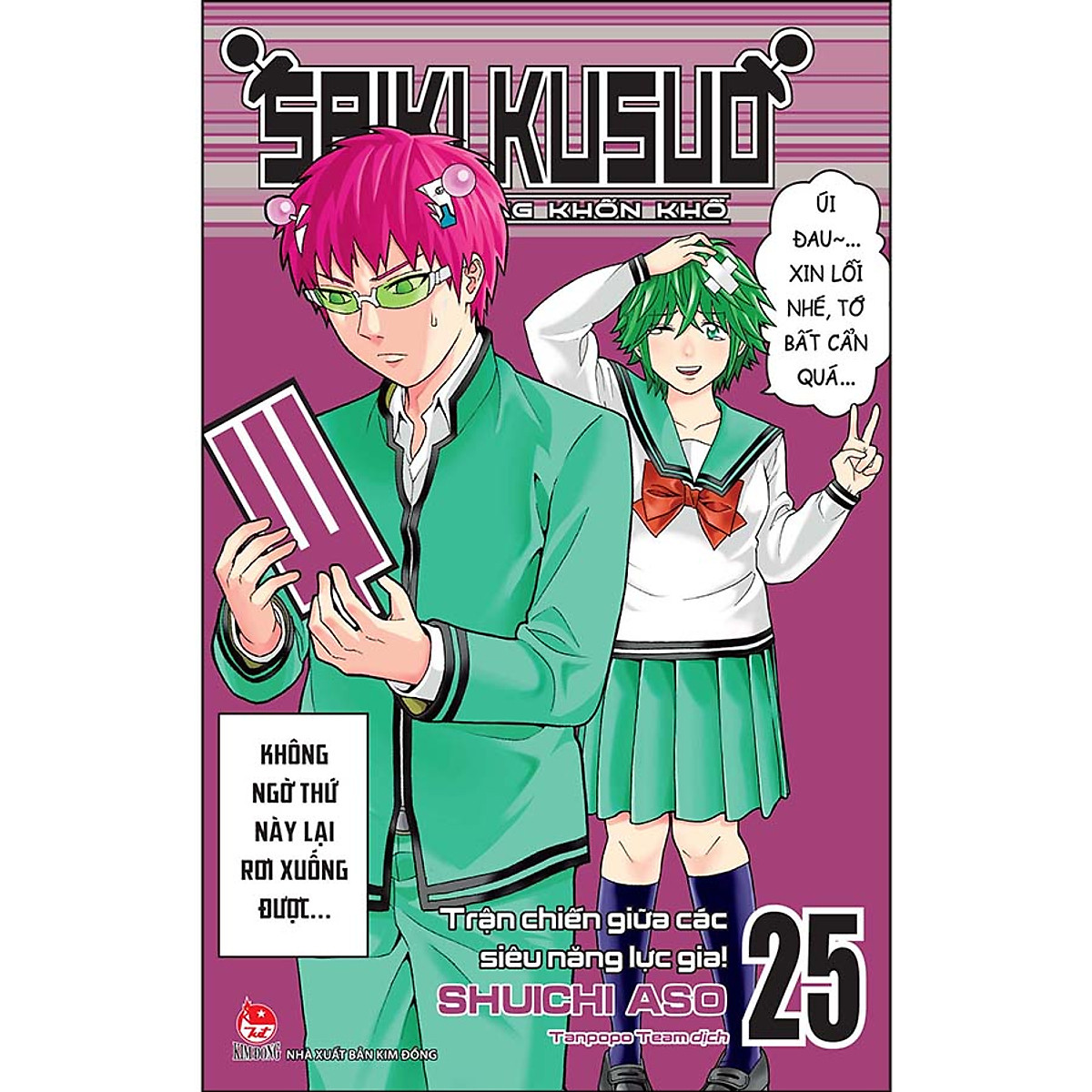 Saiki Kusuo - Kẻ Siêu Năng Khốn Khổ Tập 25: Trận Chiến Giữa Các Siêu Năng Lực Gia!