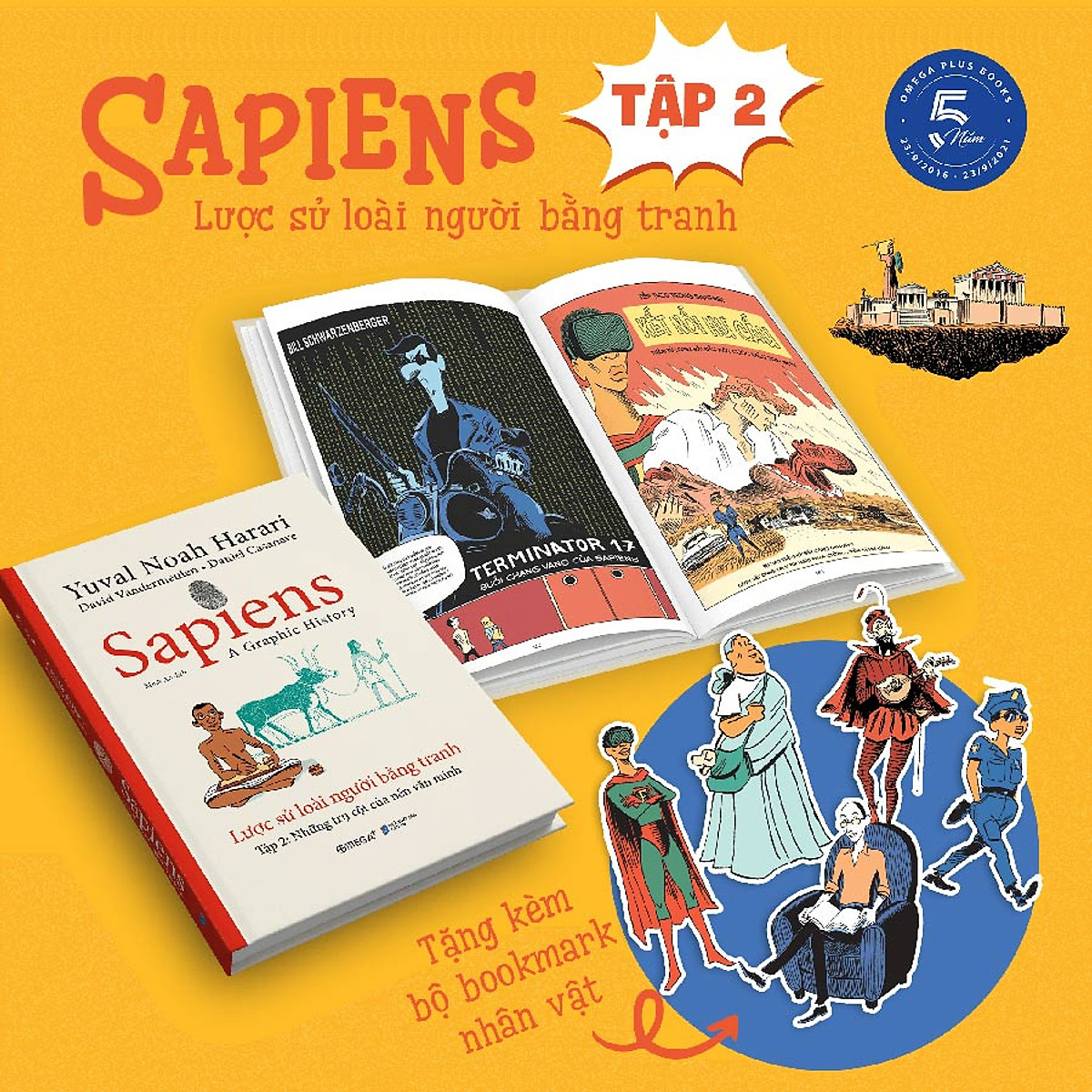 Sapiens - Lược Sử Loài Người Bằng Tranh - Tập 2 : Những Trụ Cột Của Nền Văn Minh (Tặng Kèm Bộ Quà Tặng 5 Bookmark Nhân Vật)