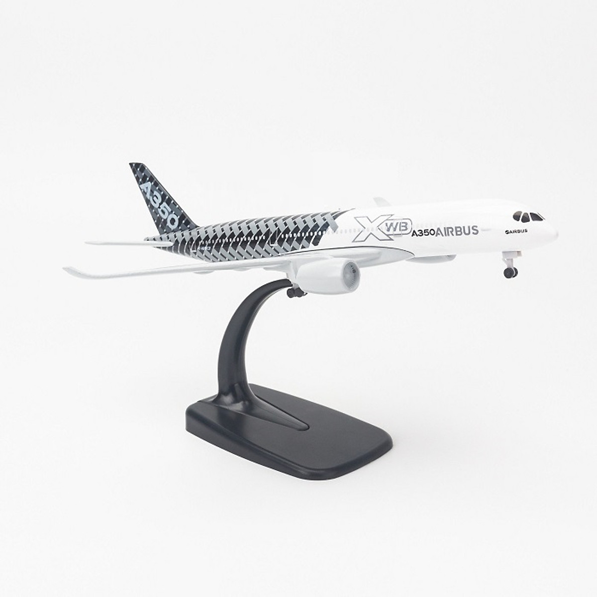 Mô hình máy bay Viet Nam Airlines A350 dài 47 cm có đèn led