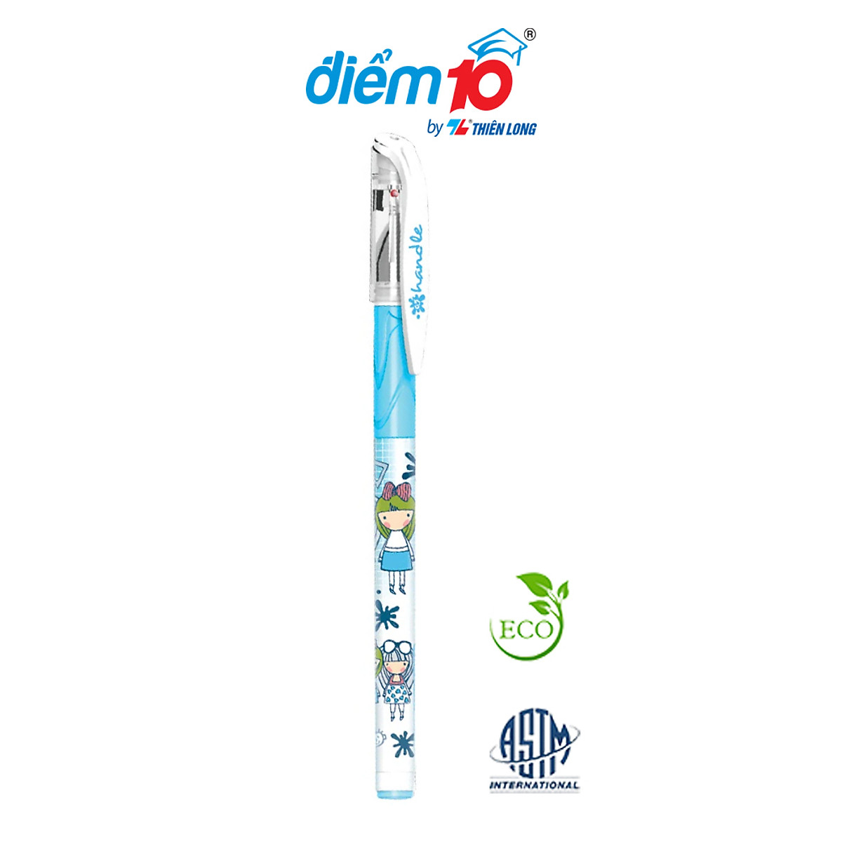Bộ 10 Bút Gel Điểm 10 TP-GEL01