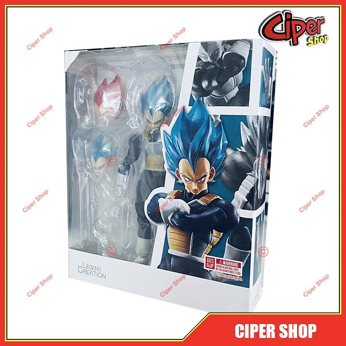 Mô Hình Dragon Ball Super Saiyan God Super Saiyan Vegeta  Special Color  Bandai  TAB Store