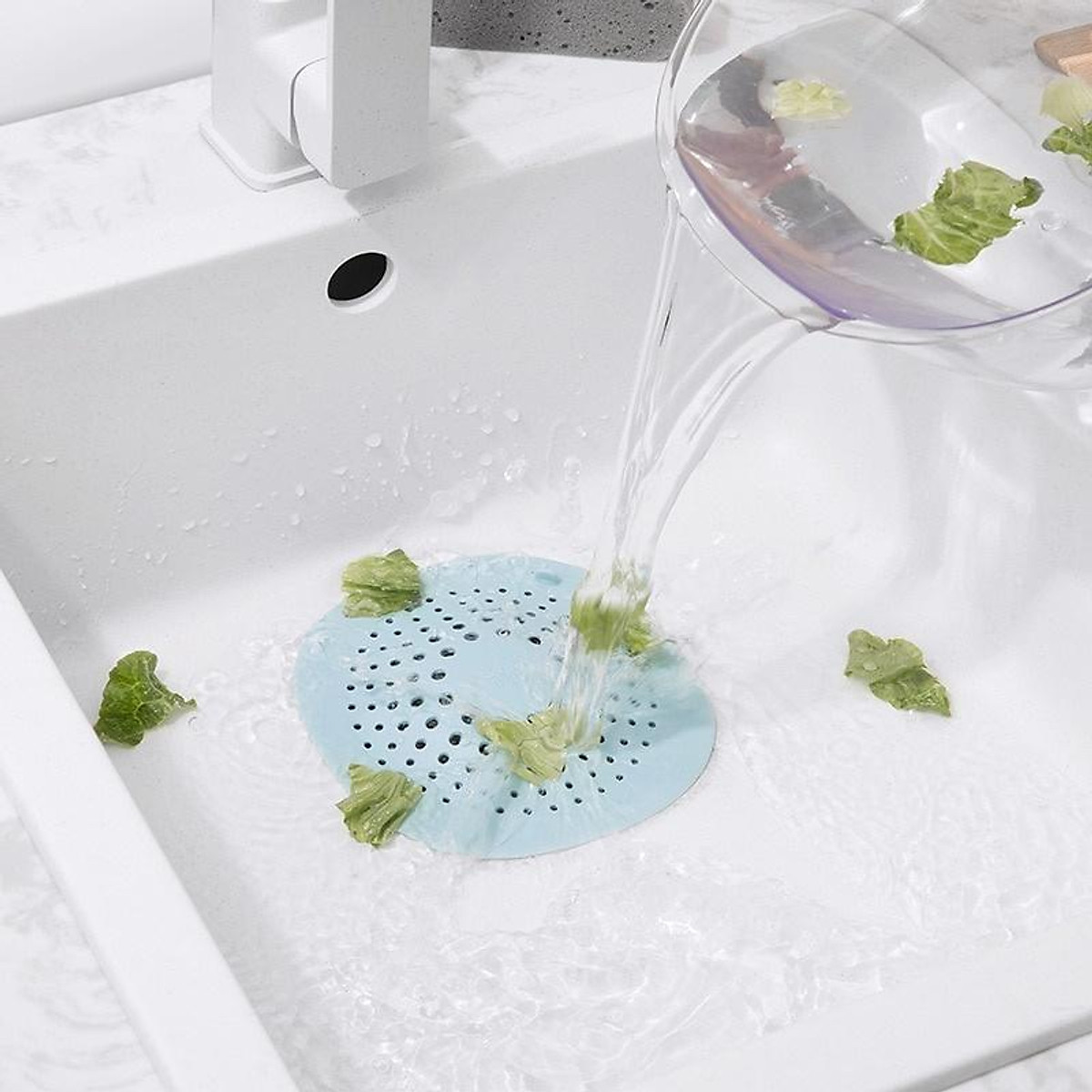 Nắp Lọc Rác Chống Tắc Nghẽn Ống Thoát Nước Nhà Bếp / Phòng Tắm