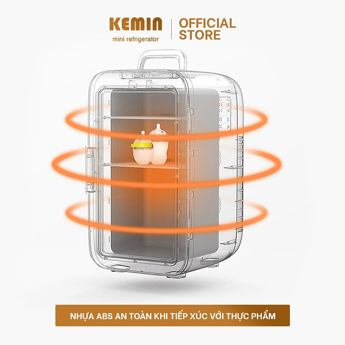 Tủ lạnh mini Kemin 25L
