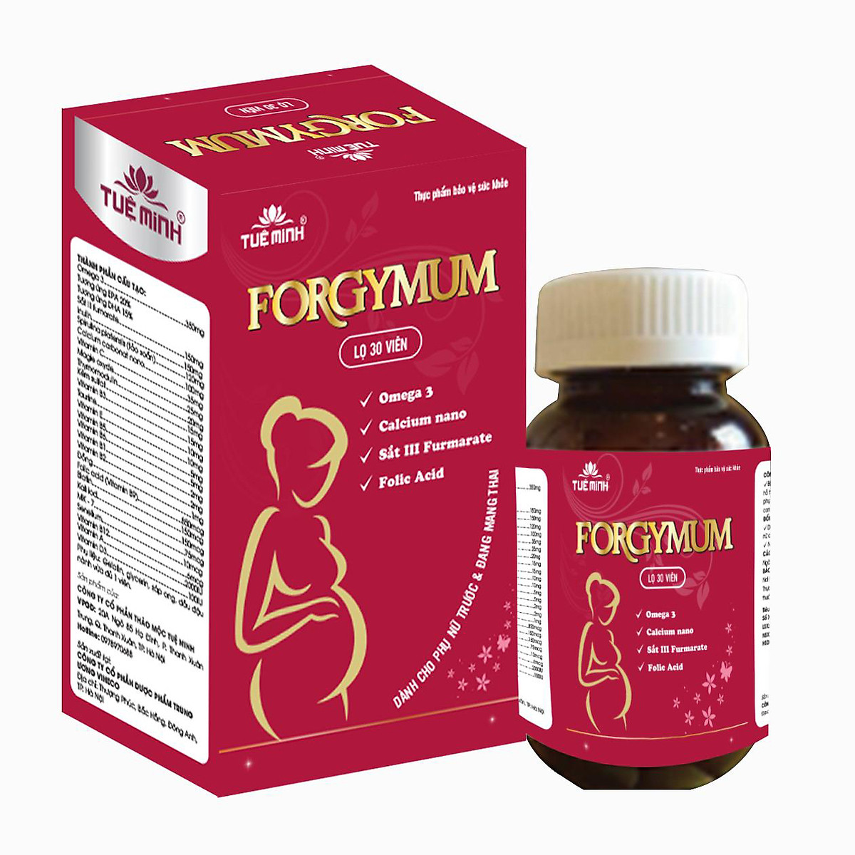 Thực phẩm FORGYMUM bổ sung dinh dưỡng cho mẹ