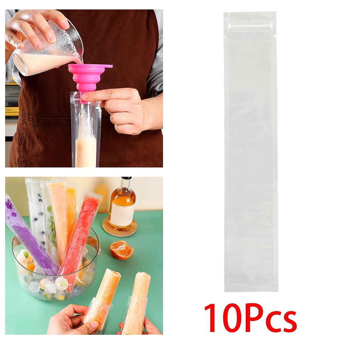 Nom Nom Kids Reusable Ice Pop Bags