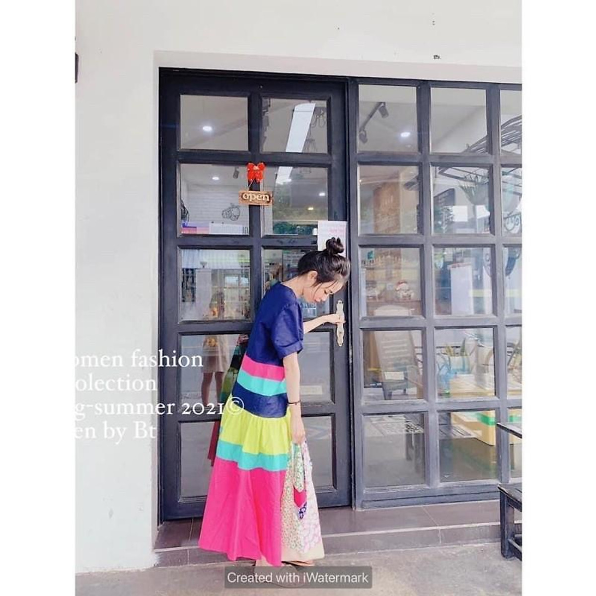 ĐẦM SUÔNG PHỐI MÀU