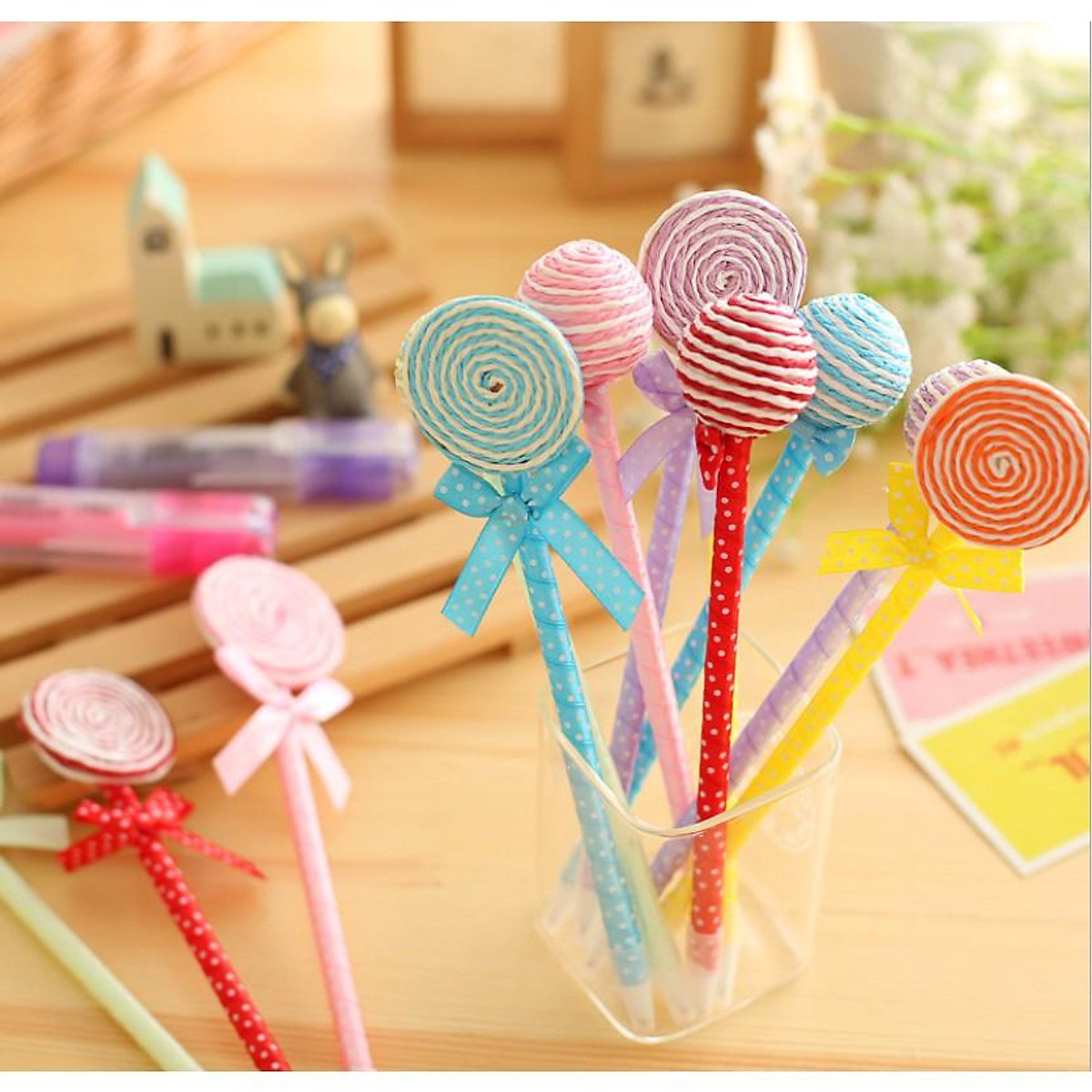 Mua Bút bi hình kẹo ngọt dễ thương cute nhiều màu sắc giá rẻ