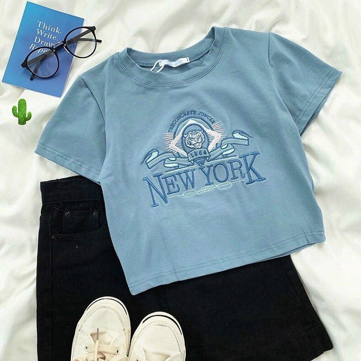 ÁO croptop - Áo in hình thời trang PC