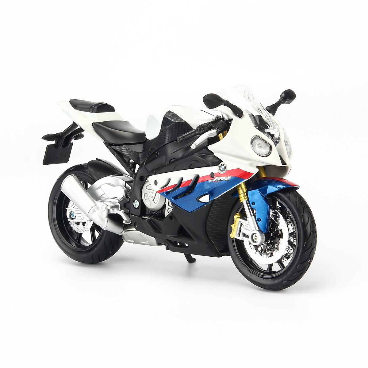 Xe mô hình mô tô BMW S1000RR phiên bản sáng đèn tỷ lệ 112  Blue Mô Hình