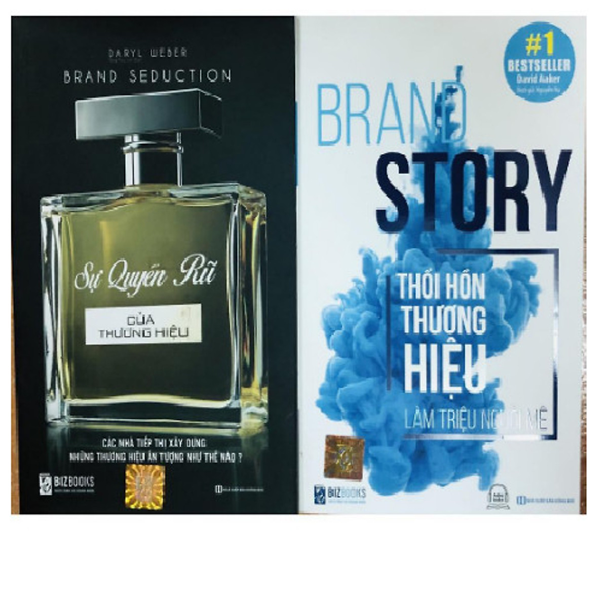 Combo Sự quyến rũ của thương hiệu + Brand Story: Thổi Hồn Thương Hiệu Làm Triệu Người Mê