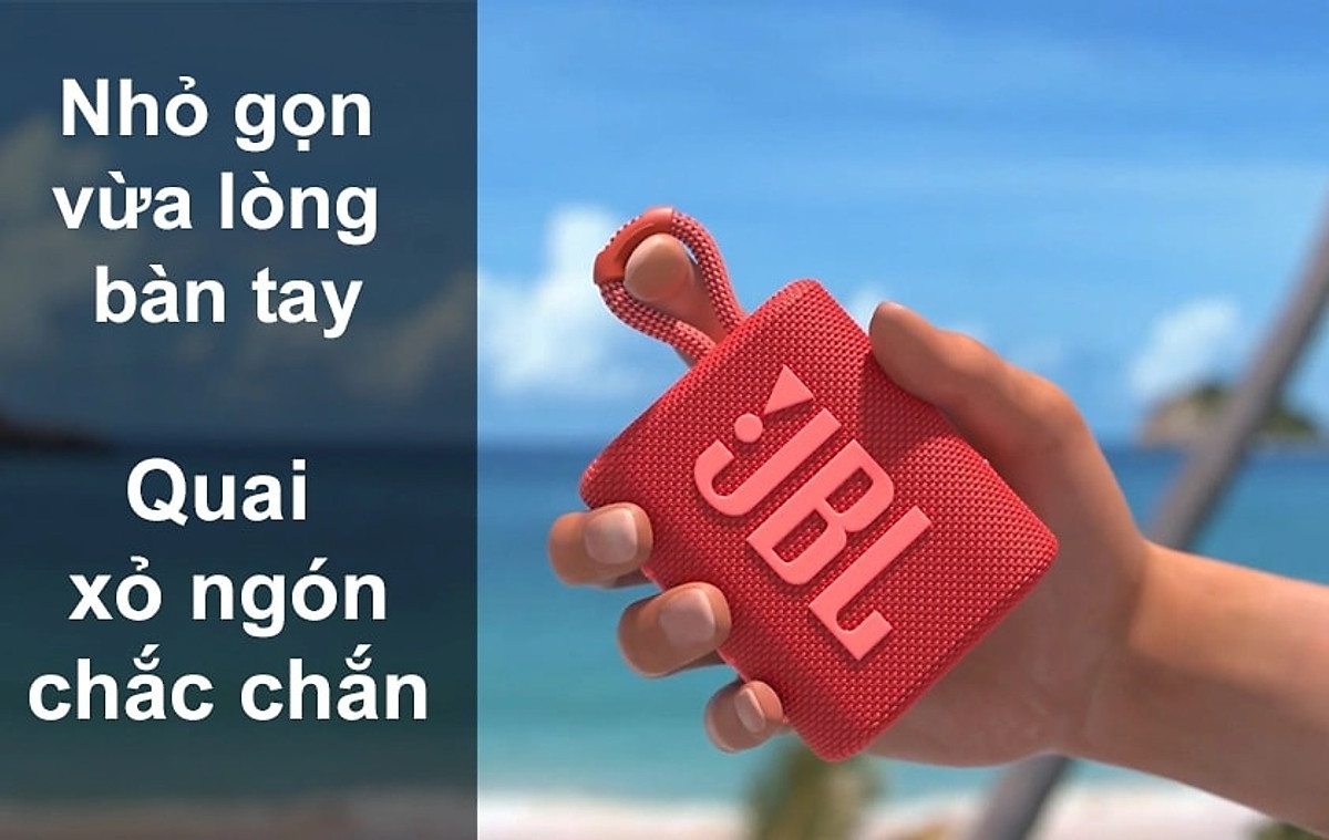 Loa Bluetooth JBL Go 3 - Hàng Chính Hãng