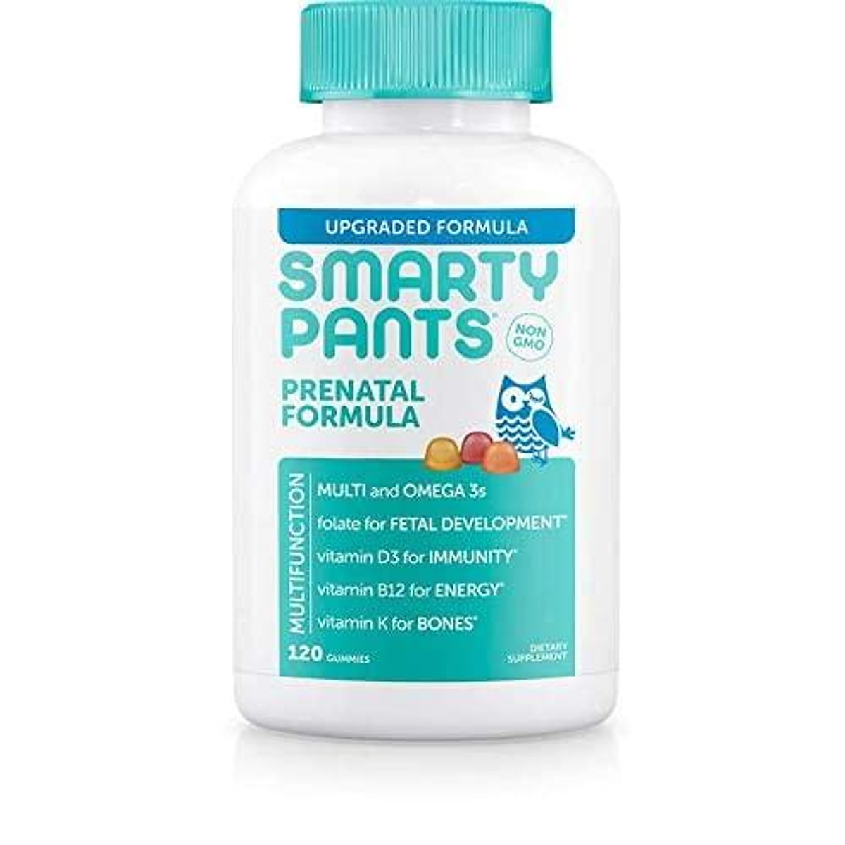 Mua SmartyPants Prenatal Formula Daily Gummy Vitamins: Gluten Free,  Multivitamin, Folate (Methylfolate), Omega 3 (Dha/Epa), Fish Oil, Methyl  B12, Vitamin D3, 80 Count (20 Day Supply) - Packaging May Vary