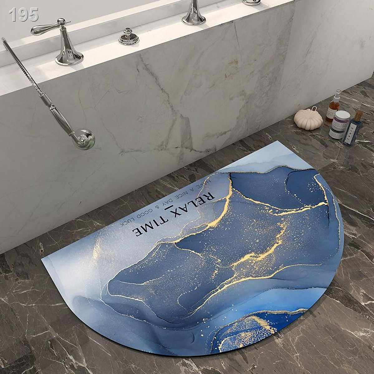 HOT】Diatom bùn phòng tắm hình bán nguyệt thảm trải sàn nhà khô ...