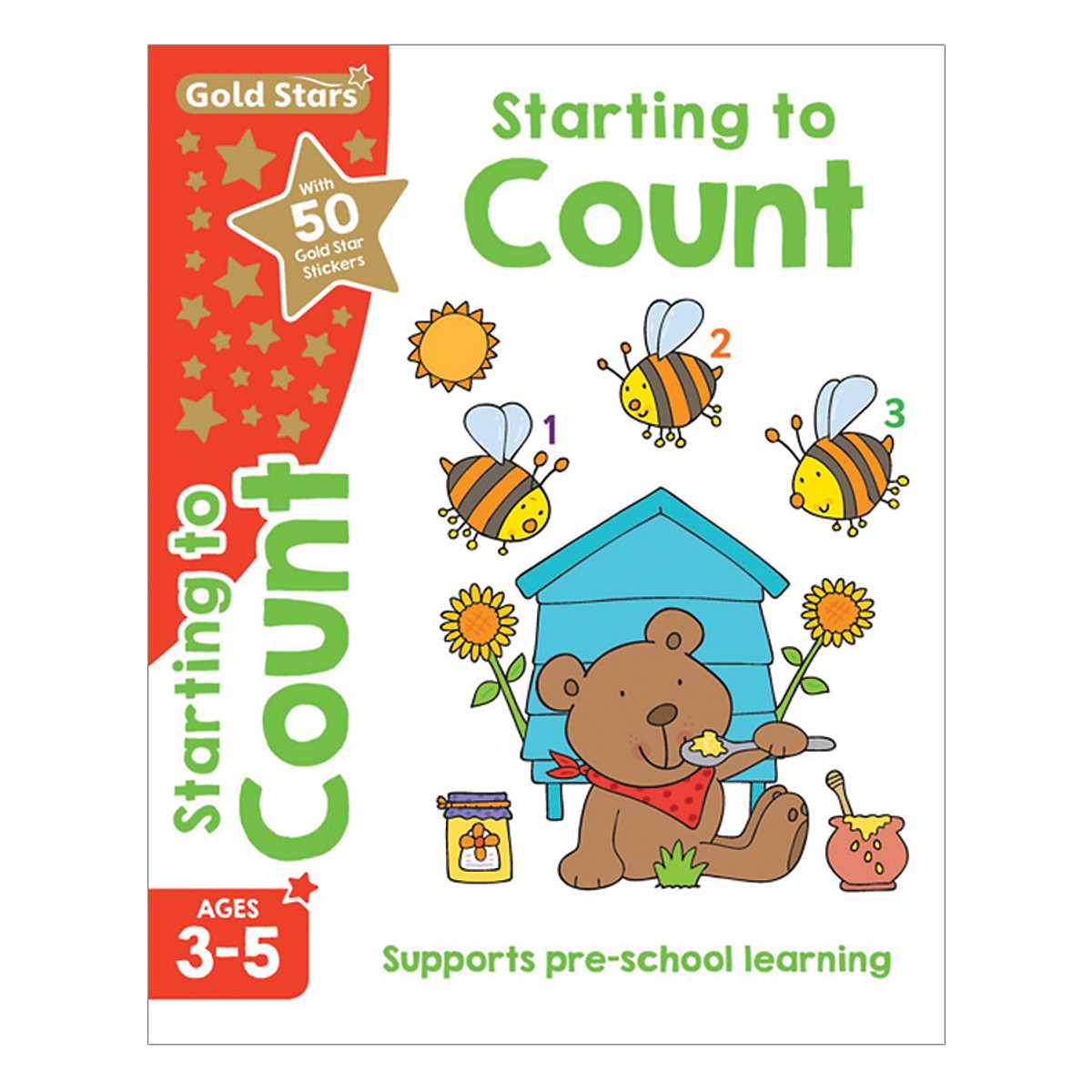 Gold Stars - Starting To Count Ages 3-5