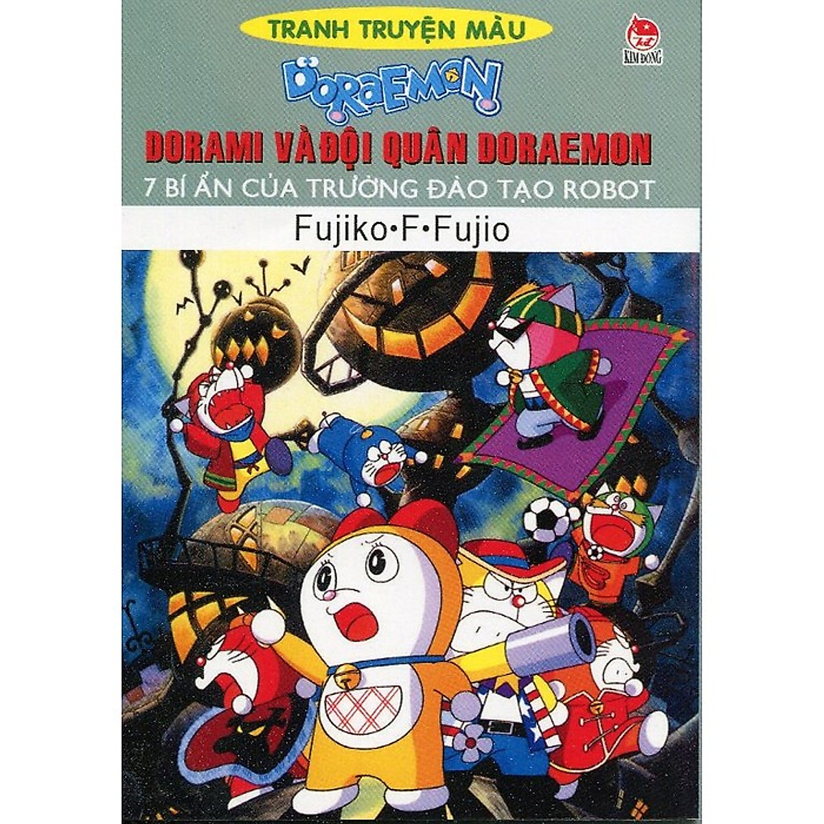Doraemon Truyện Tranh Màu - Dorami Và Đội Quân Doraemon - 7 Bí Ẩn Của Trường Đào Tạo Robot (Tái Bản)