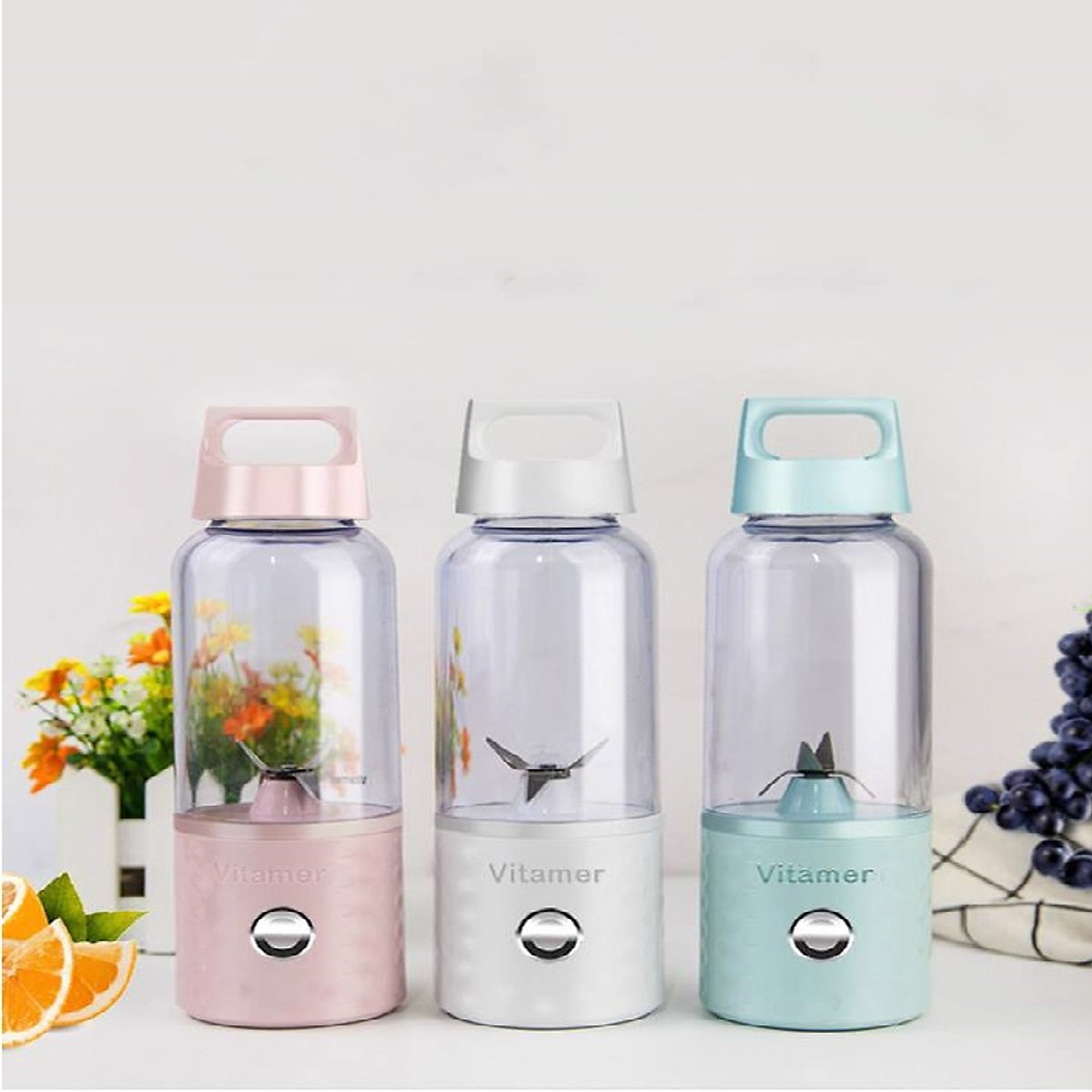 Review Máy xay sinh tố mini Vitamer