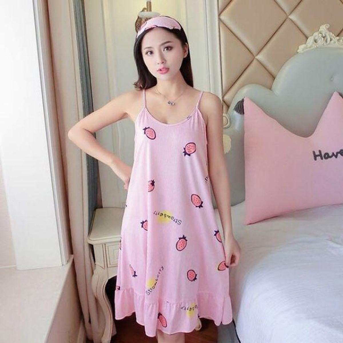 Mua Váy Ngủ Cute Siêu Mát  Tiki