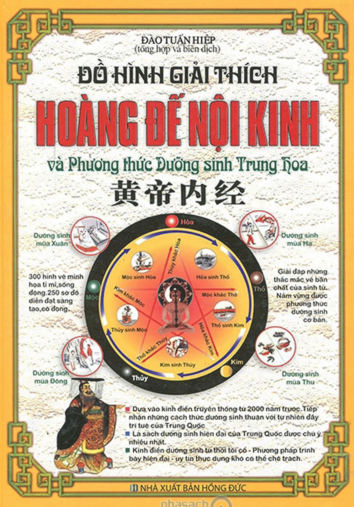 ĐỒ HÌNH GIẢI THÍCH HOÀNG ĐẾ NỘI KINH VÀ PHƯƠNG THỨC DƯỠNG SINH TRUNG HOA