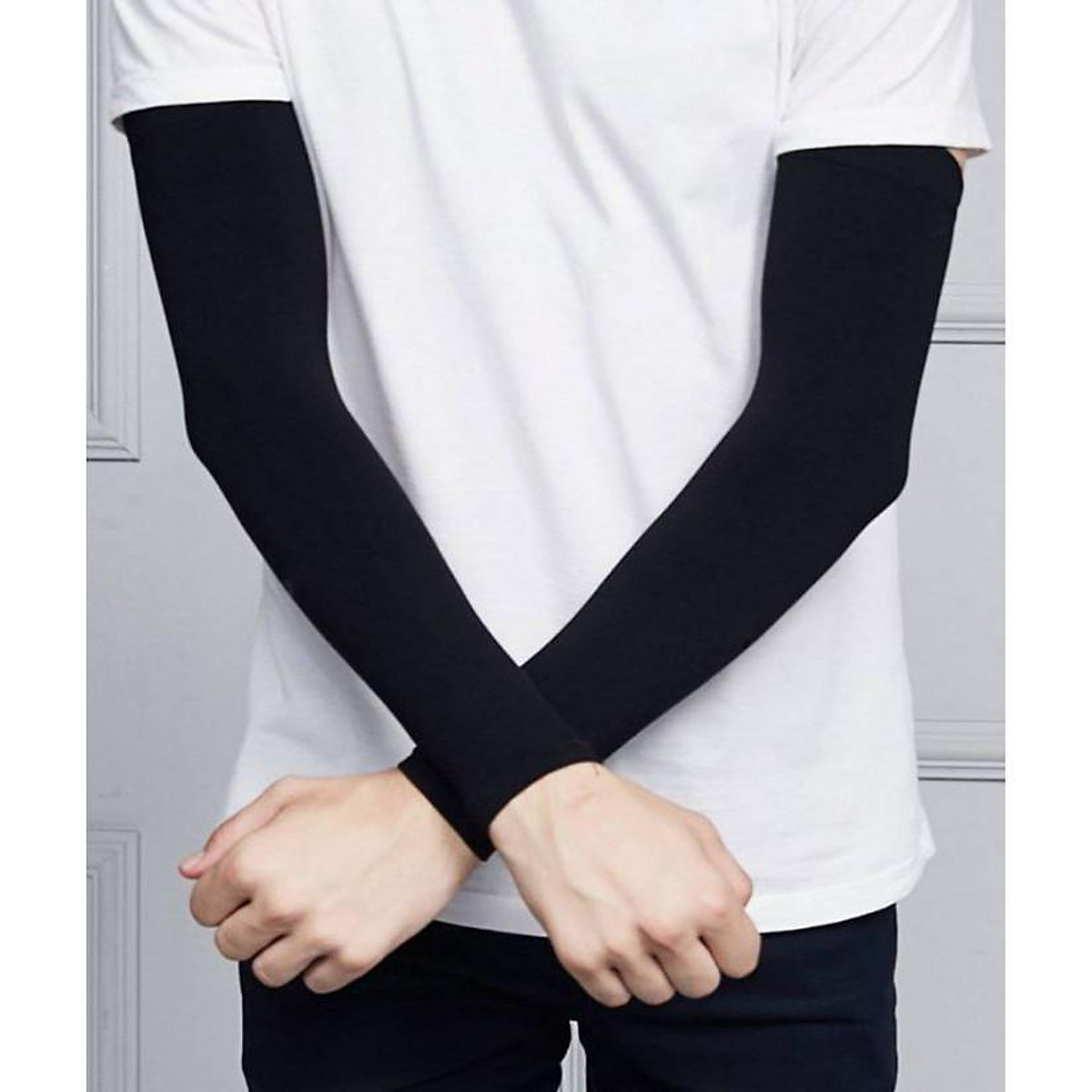 Găng tay chống nắng xỏ ngón chống tia UV