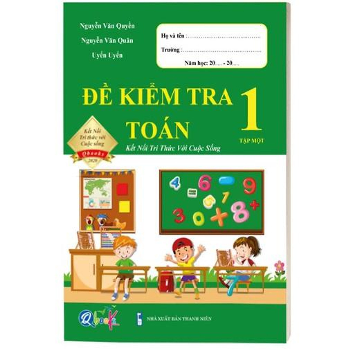 Sách - Combo Đề Kiểm Tra Lớp 1 Cả Năm - Toán và Tiếng Việt Kết Nối Tri Thức Với Cuộc Sống (4 quyển)