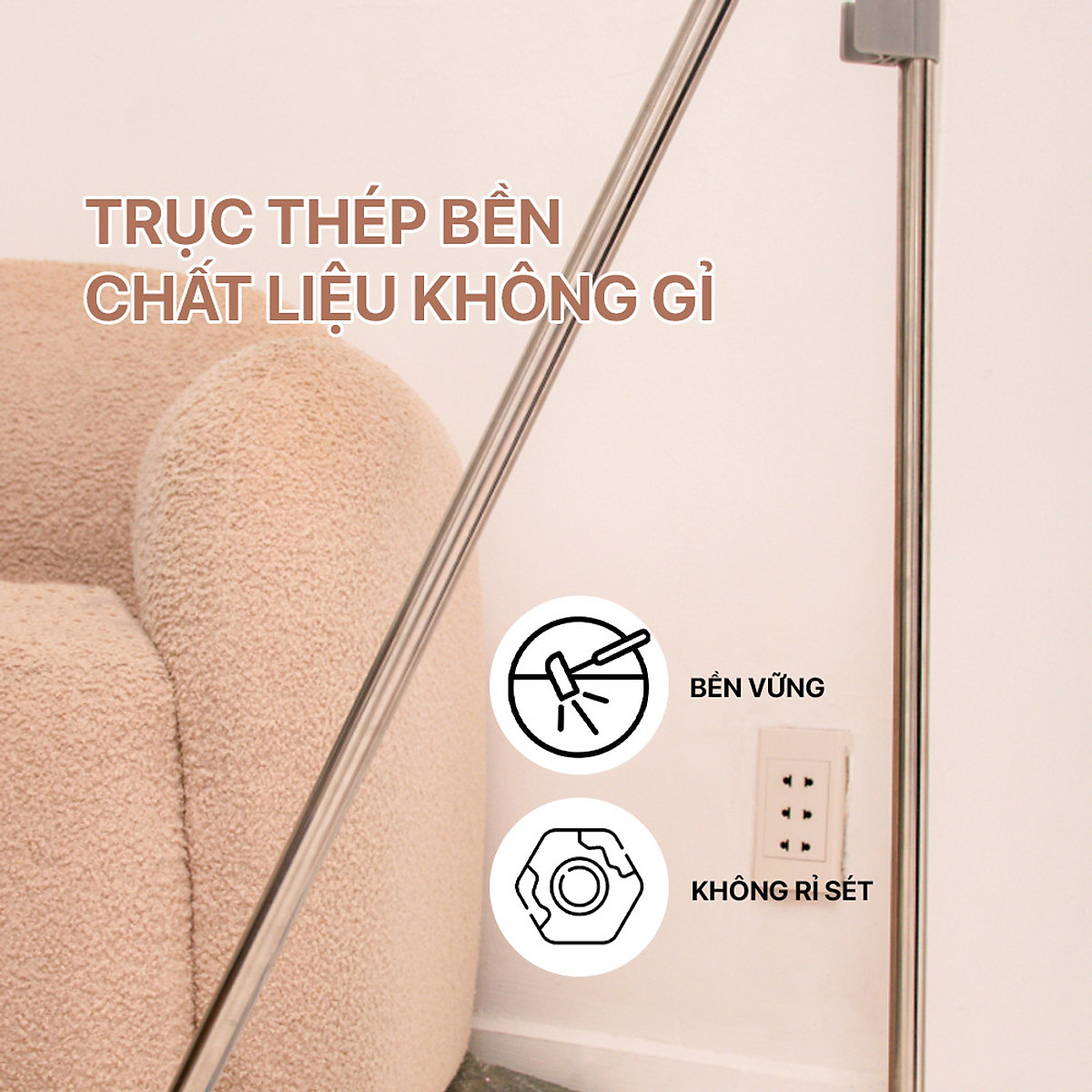 Cây lau nhà tự vắt thông minh sợi microfiber
