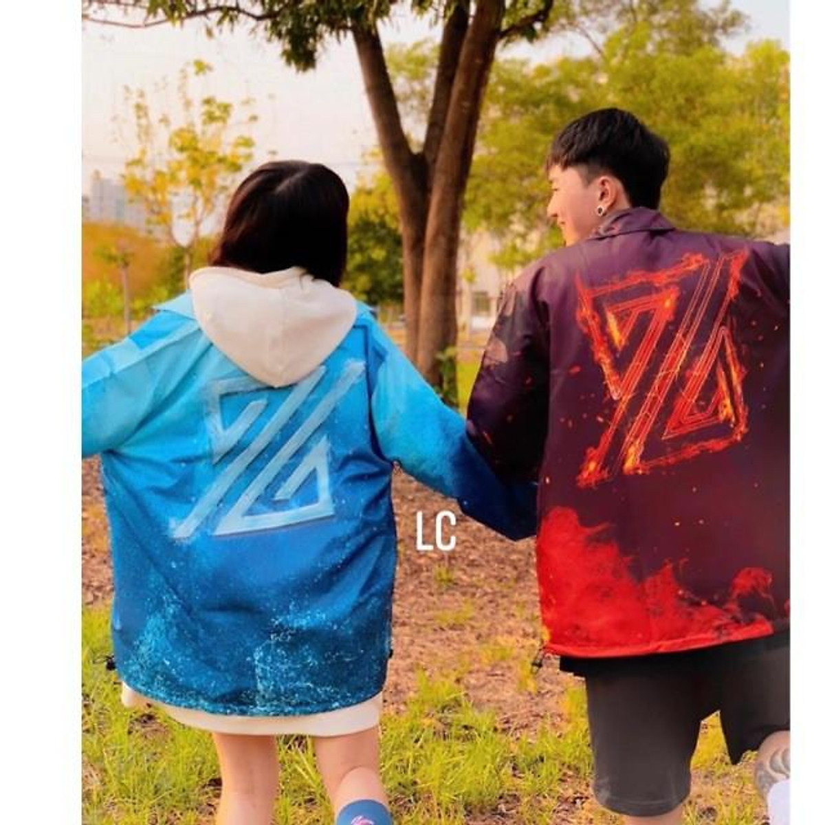 Áo gió The Zedd lửa