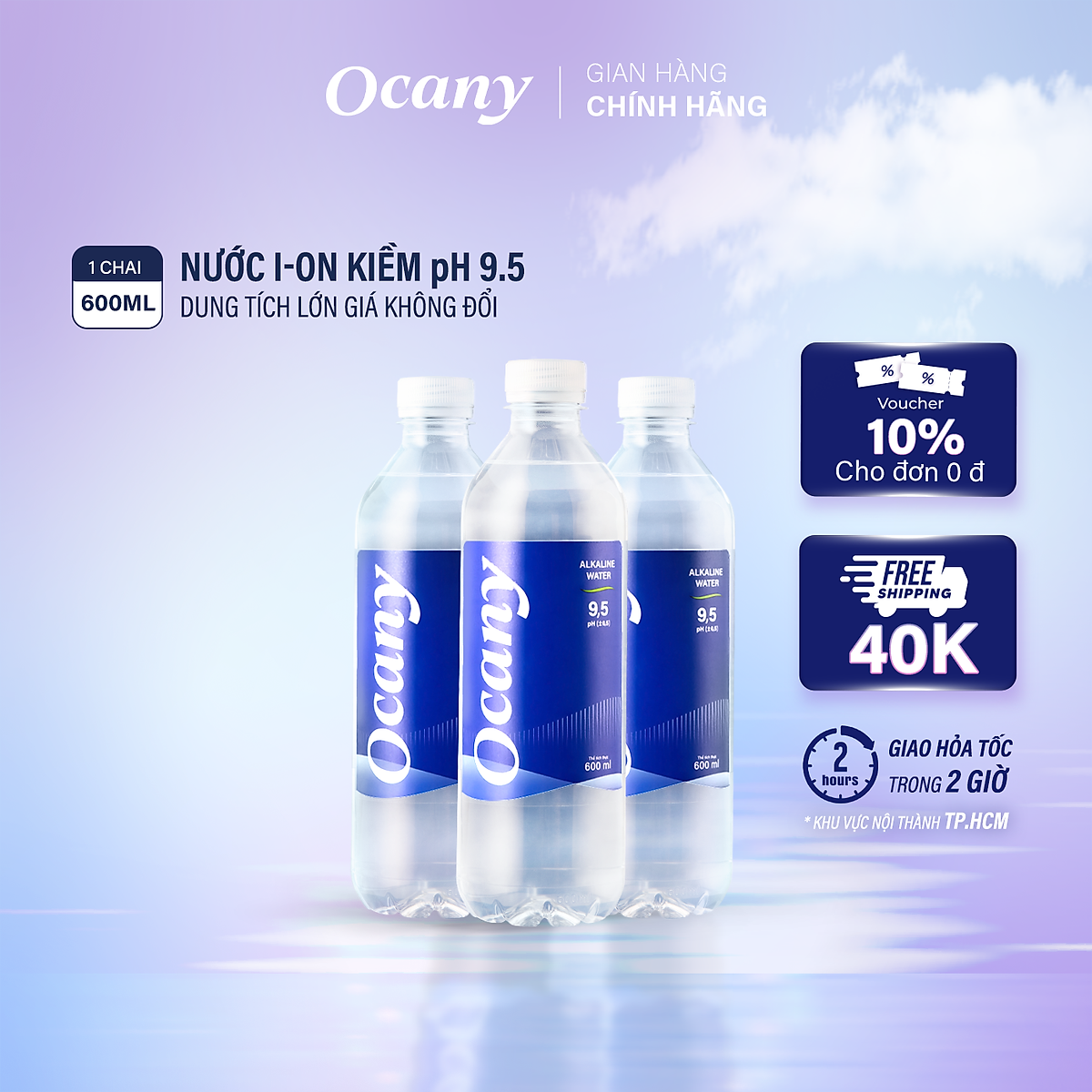 Mua Nước uống ion kiềm Ocany