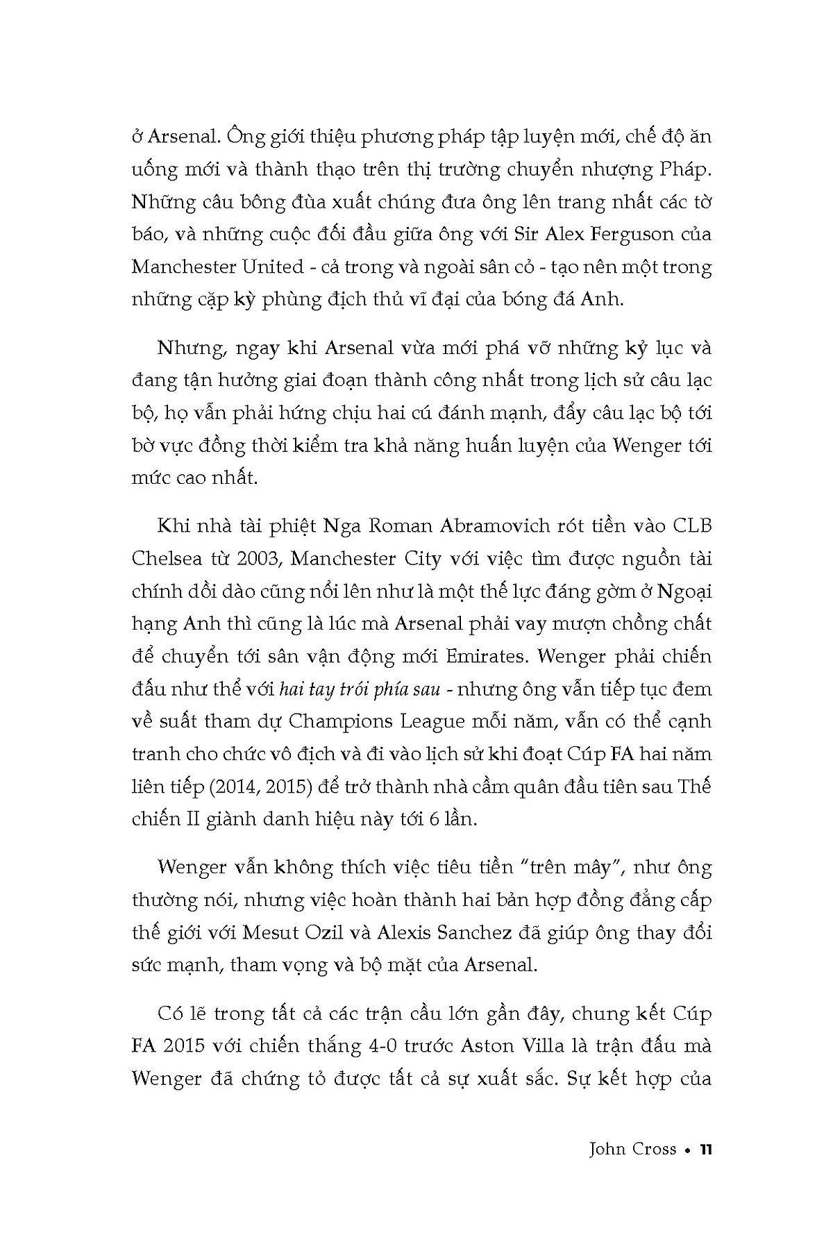 Arsene Wenger và câu chuyện Arsenal 1996-2018