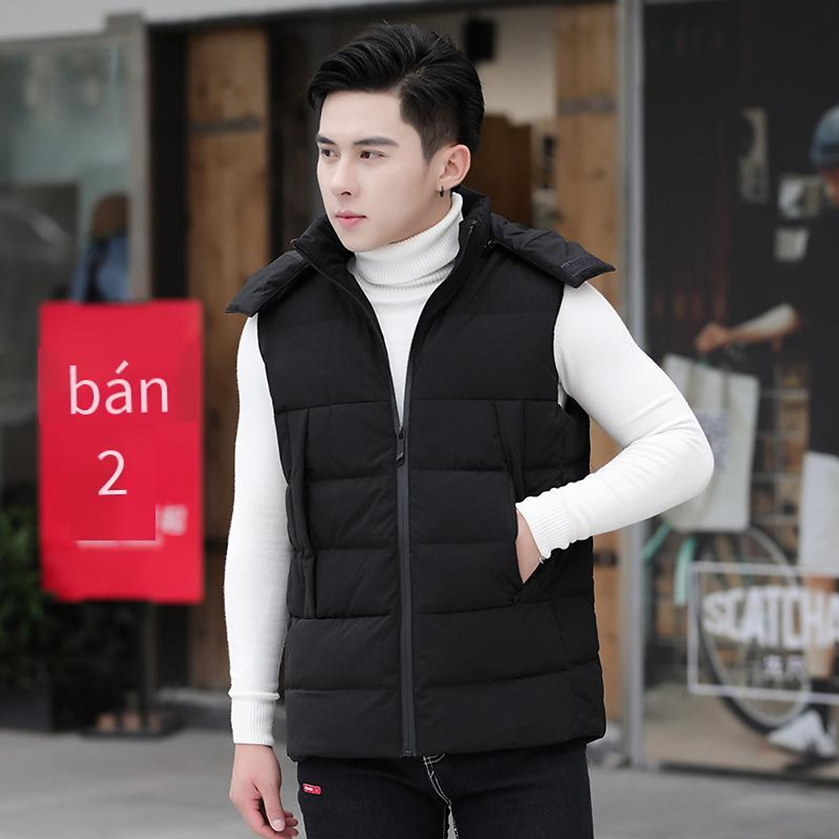 Gợi Ý Cách Phối Áo Vest Cùng Kính Râm Và Giày Thể Thao